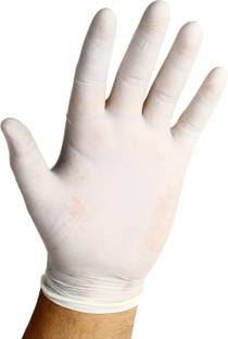 ARN NRA-10012 White Latex Examination Gloves