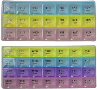 Blossom 1 Week (MD002A) Medical Organisor Medicine Dispenser