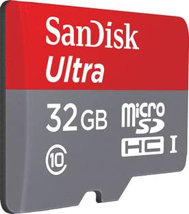 SanDisk SDSQUNC-032G-GN6MA/SDSQUNC-032G-GN6MN/ SDSQUNC-032G-GN3MN Ultra 32 GB MicroSDHC Class 10 80 MB/s  Memory Card Compatible with Mobile, Tablet