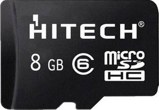 Hi Tech MicroSDHC 8GB 8 GB MicroSDHC Class 6  Memory Card Compatible with Mobile