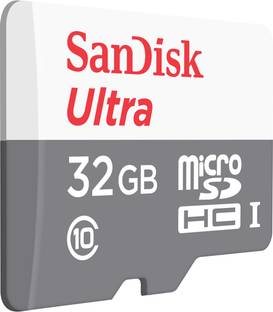 SanDisk SDSQUNB-032G-GN3MN Ultra 32 GB MicroSDHC Class 10 48 MB/s  Memory Card Compatible with Mobile