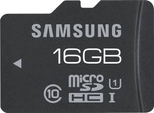 SAMSUNG MB-MGAGB Pro 16 GB MicroSD Card Class 10 7 MB/s  Memory Card Compatible with Mobile