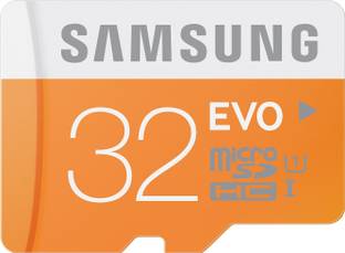 SAMSUNG MB-MP32D/IN Evo 32 GB MicroSDHC Class 10 48 MB/s  Memory Card Compatible with Mobile