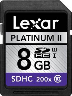 Lexar 8 GB SDHC Class 10  Memory Card