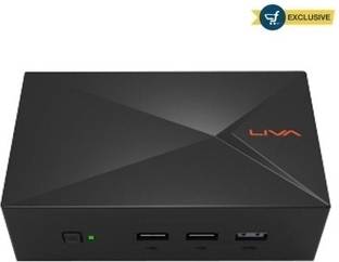 ECS Liva X - Intel Celeron N2808 (Bay Trail Processor), 2 GB DDR3, 32 GB eMMC Mini PC