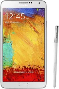 Currently unavailable Add to Compare SAMSUNG Galaxy Note 3 (Classic White, 32 GB) 4.14,475 Ratings & 660 Reviews 3 GB RAM | 32 GB ROM | Expandable Upto 64 GB 14.48 cm (5.7 inch) Full HD Display 13MP Rear Camera | 2MP Front Camera 3200 mAh Li-Ion Battery 1 Year for Mobile & 6 Months for Accessories ₹43,092 Free delivery by Today Bank Offer