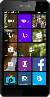 MICROSOFT Lumia 535 DS (Black, 8 GB)