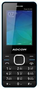 ADCOM X20 (POWER XL) Dual Sim Mobile- Black & Blue