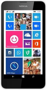 Nokia Lumia 630 Dual Sim (White, 8 GB)
