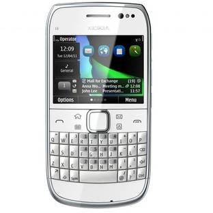 Nokia E6 (White, 8 GB)