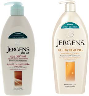 JERGENS Age Defying and Ultra healing Moisturizer Body Lotion