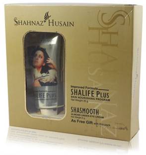 Shahnaz Husain Shalife Plus Skin Nourishing Program, 60g Free Shasmooth Almond Eye Cream 10 G