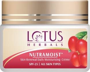 LOTUS HERBALS HERBALS NUTRAMOIST Skin Renewal Daily Moisturising Creme SPF-25