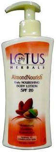 LOTUS HERBALS Herbals Almondnourish Daily Nourishing Body Lotion SPF-20