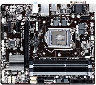 GIGABYTE GA-B85M-DS3H LGA 1150Socket Micro-ATX Intel B85 Express Chipset DDR3 Motherboard