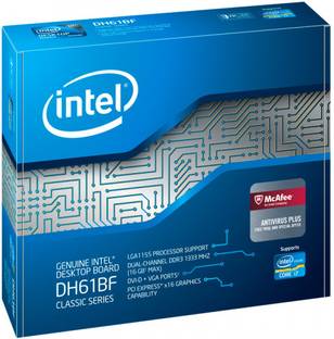 Intel DH61BF LGA 1155Socket Micro-ATX Intel H61 Chipset DDR3 Motherboard for Desktop