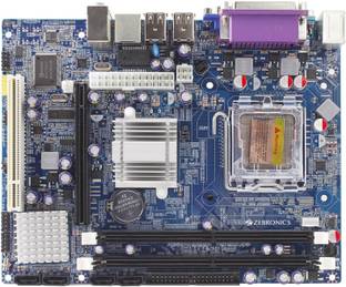 ZEBRONICS G31 LGA 775Socket Micro-ATX Intel G31 Chipset DDR2 Motherboard for Desktop