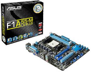 ASUS F1A55-M LX PLUS FM1Socket Micro-ATX AMD A55 Chipset DDR3 Motherboard for Desktop