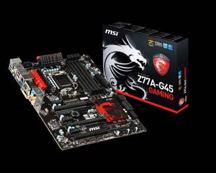 MSI Z77A-G45 GAMING LGA 1155Socket ATX Intel Z77 Chipset DDR3 Motherboard for Desktop