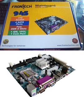 Frontech 945 LGA 775Socket Micro-ATX Intel® Q33 + ICH7 Chipset DDR2 Motherboard for Desktop