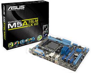 ASUS M5A78L-M LX V2 AM3+Socket Micro-ATX AMD 760G Chipset DDR3 Motherboard