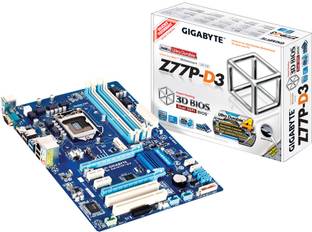 GIGABYTE GA-Z77P-D3 LGA 1155Socket ATX Chipset DDR3 Motherboard