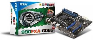 MSI 990FXA-GD65 V2 AM3+Socket ATX Chipset DDR3 Motherboard for Desktop