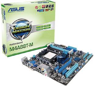 ASUS M4A88T-M AM3Socket Micro-ATX AMD 880G Chipset DDR3 Motherboard for Desktop