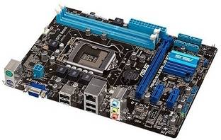 ASUS P8H61-M LX LGA 1155Socket Micro-ATX Intel H61 Chipset DDR3 Motherboard for Desktop