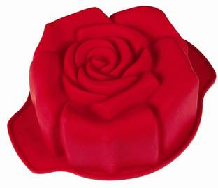 WONDERCHEF Rose Cake Mould by Chef Sanjeev Kapoor Silicone Cake Mould 1