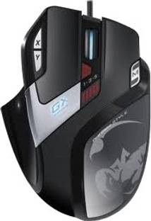 Genius Death Taker MMO/RTS Professional Wired Ambidextrous Laser Gaming Mouse