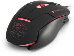 ZEBRONICS Steam Wired Ambidextrous Optical  Gaming Mouse