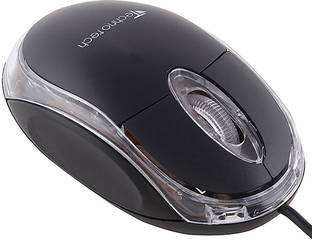 Technotech USB TT- A01 Wired Ambidextrous Optical Mouse