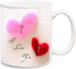 ME&YOU Gift for Husband/Wife/Boyfriend/Girlfriend/lover;I Love You HD Printed Ceramic Coffee Mug