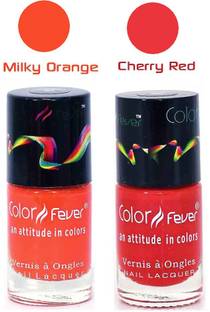Color Fever Matte Nail Polish Combo 108 Multicolor,