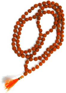 GCMR 5 Mukhi Rudraksha Wood Chain
