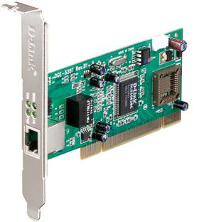 D-Link DGE-528T 32 bit 10/100/1000Base-T PCI Adapter Network Interface Card