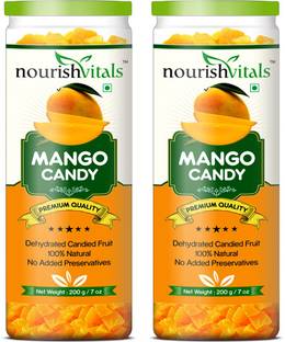 nourishvitals (Dehydrated Fruits) Dried Fruits Mango