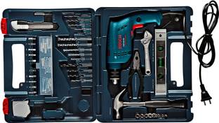 Bosch GSB 500 RE Power Tool Kit (Blue)