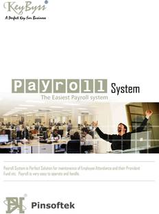 Pinsoftek PayRoll Software - Single User