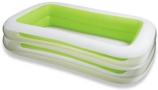 INTEX Swim Center Family Inflatable Pool, 103" X 69" X 22", for Ages 6+