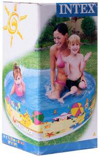 INTEX Fun Swimming Pool-5ft Inflatable Swimming Pool