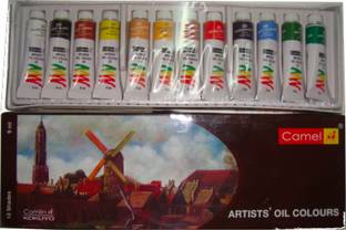 Camlin Artists Oil Colors (20-M-12)