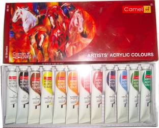 Camlin Artist Acrylic Colours(700-L-12)