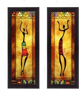 eCraftIndia Canvas 20 inch x 8 inch Painting