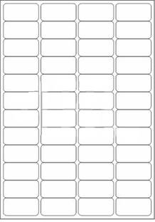 Novajet 48 A4 Size Sticker Paper Self-adhesive Paper Label