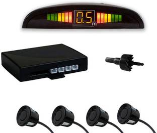 AUTO PEARL PS2B196 Premium Quality Car Black Parking Reverse Sensors For - Honda Amaze Type-1 - Set of 4Pcs Parking Sensor