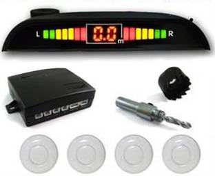 Viral Shopping CPS14 Reverse Car Safety System Silver Color Maruti WagonR Parking Sensor