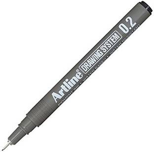 Artline Drawing 0.2mm Fineliner Pen