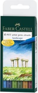 FABER-CASTELL "Landscape" Brush Pitt Artist Fineliner Pen